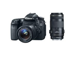 Canon 70d EOS 70D 20.2 MP DSLR with EF-S 18-55mm IS STM and Dual Pixel CMOS AF + Canon 70-300mm f/4.0-5.6 EF IS AF Zoom Lens Canon 70d EOS 70D 20.2 MP DSLR with EF-S 18-55mm IS STM and Dual Pixel CMOS AF + Canon 70-300mm f/4.0-5.6 EF IS AF Zoom Lens