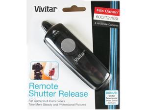 Vivitar Wired Remote Shutter Release for Canon Pentax Samsung DSLR Cameras. - Canon EOS 60D