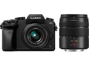 Panasonic Lumix DMC-G7 Compact System Camera Bundle w/ 14-42mm & 45-150mm Lenses Panasonic Lumix DMC-G7 Compact System Camera Bundle w/ 14-42mm & 45-150mm Lenses
