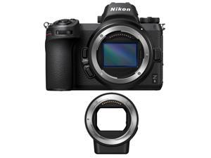 Nikon Z6 Mirrorless Digital Camera with Nikon FTZ Mount Adapter Bundle Nikon Z6 Mirrorless Digital Camera with Nikon FTZ Mount Adapter Bundle