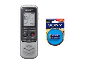 Sony ICD-BX140 4GB Digital Voice Recorder Bundle Sony ICD-BX140 4GB Digital Voice Recorder Bundle
