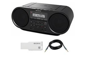 Sony ZSRS60BT CD Boombox with Bluetooth and NFC (Black) , Sony 8GB Micro Vault Sony ZSRS60BT CD Boombox with Bluetooth and NFC (Black) , Sony 8GB Micro Vault