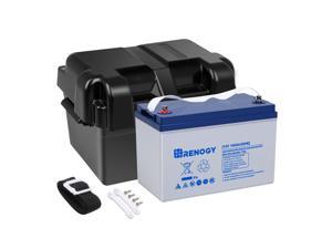 Renogy 12V 100Ah Deep Cycle Hybrid GEL Battery with Battery Box Renogy 12V 100Ah Deep Cycle Hybrid GEL Battery with Battery Box