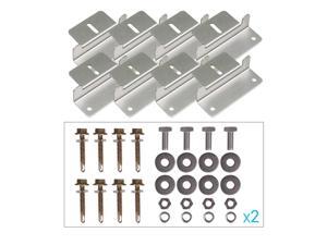 Renogy 2 Sets Solar Panel Mounting Z Bracket Set of 4 Units RV Boat Off Grid Roof Renogy 2 Sets Solar Panel Mounting Z Bracket Set of 4 Units RV Boat Off Grid Roof