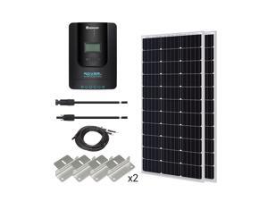 Renogy 200 Watt 12 Volt Monocrystalline Solar Starter Kit with 40A Rover MPPT Charge Controller Renogy 200 Watt 12 Volt Monocrystalline Solar Starter Kit with 40A Rover MPPT Charge Controller