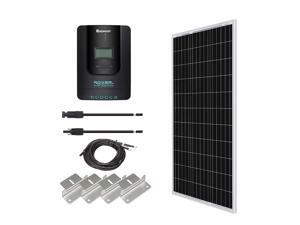 Renogy 100 Watt 12 Volt Monocrystalline Solar Starter Kit with 40A Rover MPPT Charge Controller Renogy 100 Watt 12 Volt Monocrystalline Solar Starter Kit with 40A Rover MPPT Charge Controller