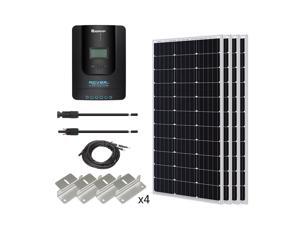 Renogy 400 Watt 12 Volt Monocrystalline Solar Starter Kit with 40A Rover MPPT Charge Controller Renogy 400 Watt 12 Volt Monocrystalline Solar Starter Kit with 40A Rover MPPT Charge Controller