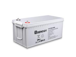 Renogy Deep Cycle AGM Battery 12 Volt 200Ah for RV, Solar, Marine, and Off-grid Applications