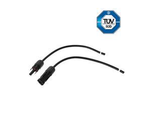 RENOGY® One Pair of 9in. 12AWG Adaptor Kit Solar Cable PV with MC4 Female and Male Connectors - Connect Solar Panel and Charge Controller RENOGY® One Pair of 9in. 12AWG Adaptor Kit Solar Cable PV with MC4 Female and Male Connectors - Connect Solar Panel and Charge Controller