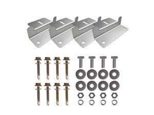 Renogy Solar Panel Mounting Z Bracket -- Set of 4 Renogy Solar Panel Mounting Z Bracket -- Set of 4