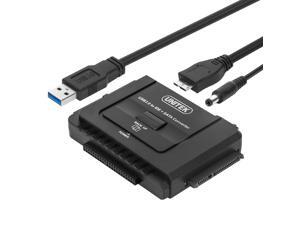 Unitek USB 3.0 to IDE and SATA Converter External Hard Drive Adapter Kit for Universal 2.5/3.5 HDD/SSD Hard Drive Disk, One Touch Backup Function and Restore Software, Included 12V/2A Power Adapte Unitek USB 3.0 to IDE and SATA Converter External Hard Drive Adapter Kit for Universal 2.5/3.5 HDD/SSD Hard Drive Disk, One Touch Backup Function and Restore Software, Included 12V/2A Power Adapte