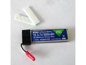 500mAh 1S 3.7V 25C LiPo Battery EFLB5001S25 E-FLITE 500mAh 1S 3.7V 25C LiPo Battery EFLB5001S25 E-FLITE