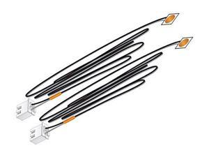 Just Plug: Cool White Stick-On LED Lights w/24 Cable (2) Woodland Scenics WOOU5741 Just Plug: Cool White Stick-On LED Lights w/24 Cable (2) Woodland Scenics WOOU5741