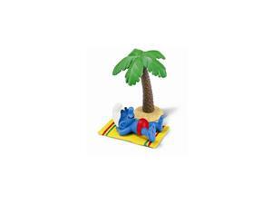 Smurf Holiday Beach Palm Collector Toy Figurine by Schleich Smurf Holiday Beach Palm Collector Toy Figurine by Schleich