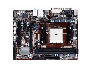 GIGABYTE GA-F2A85XM-DS2 Socket FM2/ AMD A85X/ DDR3/ SATA3&USB3.0/ A&GbE/ MicroATX Motherboard GIGABYTE GA-F2A85XM-DS2 Socket FM2/ AMD A85X/ DDR3/ SATA3&USB3.0/ A&GbE/ MicroATX Motherboard