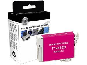 Epson Stylus NX125/NX127/NX130/NX230/NX330/NX420/NX430; Workforce 320/323/325/435 Magenta Ink (Remanufactured) (OEM# T124320) (235 Yield) Epson Stylus NX125/NX127/NX130/NX230/NX330/NX420/NX430; Workforce 320/323/325/435 Magenta Ink (Remanufactured) (OEM# T124320) (235 Yield)