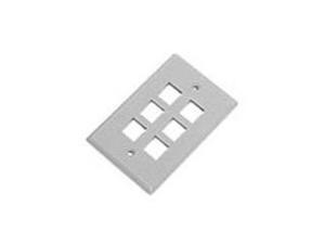 FACE PLATE-6-WHITE FACE PLATE-6-WHITE