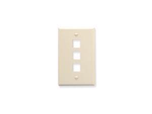 FACE PLATE-3-ALMOND FACE PLATE-3-ALMOND