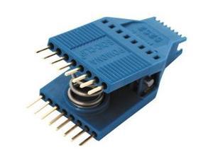 Pomona 5250 Test Clip SOIC Clip 8 Pins Low-profile fine-pitch chips, Densely populated boards, or vertical boards,
IC Test Clip, SOJ, SOIC, 8 Contacts, 1.27 mm, Gold Plated Contacts Pomona 5250 Test Clip SOIC Clip 8 Pins Low-profile fine-pitch chips, Densely populated boards, or vertical boards,
IC Test Clip, SOJ, SOIC, 8 Contacts, 1.27 mm, Gold Plated Contacts