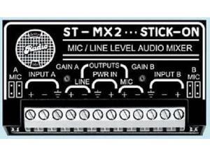 Radio Design Labs ST-MX2 2 Channel Audio Mixer - Microphone or Line Input & Output Radio Design Labs ST-MX2 2 Channel Audio Mixer - Microphone or Line Input & Output