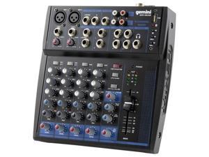 Gemini compact 8-channel Bluetooth mixer with USB playback Gemini compact 8-channel Bluetooth mixer with USB playback