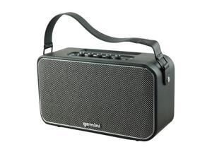 GEmini GTR-400 Portable Bluetooth Speaker Black GEmini GTR-400 Portable Bluetooth Speaker Black