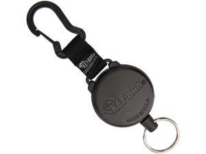 KeyBak KEYB488 SecurIt Gear Reel 48" Retractable Kevlar Cord Black Holds 15 Keys KeyBak KEYB488 SecurIt Gear Reel 48" Retractable Kevlar Cord Black Holds 15 Keys