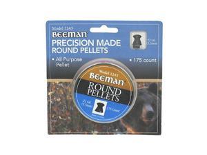 Beeman 1245 Round Pellets .22 Caliber All Purpose 175 Count In Tin Hang Pack