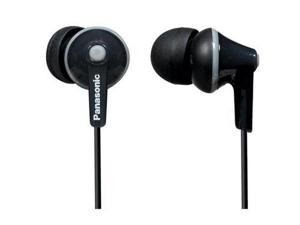 Panasonic Earbuds With Remote & Microphone Black (RP-TCM125-K)