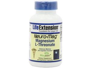 Neuro-Mag Magnesium L-Threonate - Life Extension - 90 - VegCap