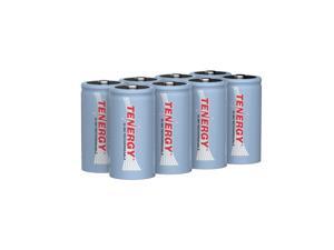 Tenergy C Size Battery 1.2V 5000mAh High Capacity NiMH Rechargeable Battery for LED Flashlights Kids Toy and More (8 pcs) Tenergy C Size Battery 1.2V 5000mAh High Capacity NiMH Rechargeable Battery for LED Flashlights Kids Toy and More (8 pcs)
