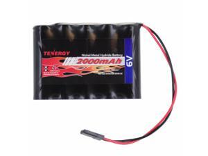 Tenergy NiMH Receiver RX Battery with Hitec Connectors 6V 2000mAh High Capacity Rechargeable Battery Pack for RC Airplanes/RC Aircrafts and More Tenergy NiMH Receiver RX Battery with Hitec Connectors 6V 2000mAh High Capacity Rechargeable Battery Pack for RC Airplanes/RC Aircrafts and More