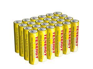 Tenergy Solla Rechargeable NiMH AA Battery, 1000mAh Solar Batteries for Solar Garden Lights, Anti-Leak, Outdoor Durability, 5+ Years Performance, 24 PCS, UL Certified Tenergy Solla Rechargeable NiMH AA Battery, 1000mAh Solar Batteries for Solar Garden Lights, Anti-Leak, Outdoor Durability, 5+ Years Performance, 24 PCS, UL Certified