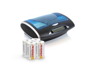Combo: 4 Pack Tenergy Rechargeable NiCd D Batteries + T9688 LCD Smart Charger for NIMH/NICD AA/AAA/C/D/9V Batteries Combo: 4 Pack Tenergy Rechargeable NiCd D Batteries + T9688 LCD Smart Charger for NIMH/NICD AA/AAA/C/D/9V Batteries