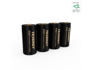 Arlo Certified: Tenergy Premium High Capacity 750mAh 3.7V Arlo Battery Li-ion RCR123A Rechargeable Battery for Arlo Cameras (VMC3030/VMK3200/3500/VMS3130/3230/3330/3430/3530) UL UN Certified 4-Pack Arlo Certified: Tenergy Premium High Capacity 750mAh 3.7V Arlo Battery Li-ion RCR123A Rechargeable Battery for Arlo Cameras (VMC3030/VMK3200/3500/VMS3130/3230/3330/3430/3530) UL UN Certified 4-Pack