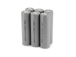 Combo: 6pcs of Tenergy Li-Ion 18650 Cylindrical 3.6V 2200mAh Flat Top Rechargeable Battery - UL Listed Combo: 6pcs of Tenergy Li-Ion 18650 Cylindrical 3.6V 2200mAh Flat Top Rechargeable Battery - UL Listed