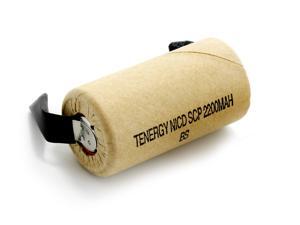 Tenergy Sub C 1.2V 2200mAh NiCd Paper Wrapped Rechargeable Battery for Power Tools (w/ Tabs) Tenergy Sub C 1.2V 2200mAh NiCd Paper Wrapped Rechargeable Battery for Power Tools (w/ Tabs)