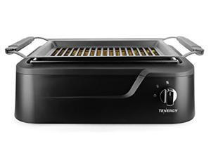Tenergy Redigrill Smoke-less Infrared Grill, Indoor Grill, Heating Electric Tabletop Grill, Non-stick Easy to Clean BBQ Grill, for Party/Home, ETL Certified Tenergy Redigrill Smoke-less Infrared Grill, Indoor Grill, Heating Electric Tabletop Grill, Non-stick Easy to Clean BBQ Grill, for Party/Home, ETL Certified