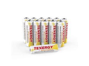Tenergy AA Rechargeable Battery NiCd 1000mAh 1.2V Battery Pack for Solar Lights, Garden Lights, Remotes, Mice, 12-Pack Tenergy AA Rechargeable Battery NiCd 1000mAh 1.2V Battery Pack for Solar Lights, Garden Lights, Remotes, Mice, 12-Pack