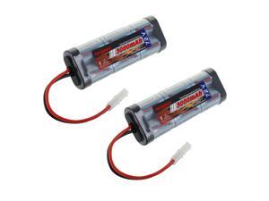Tenergy 7.2V Battery Pack High Capacity 6-Cell 3000mAh NiMH Flat Battery Pack, Replacement Hobby Battery for RC Car, RC Truck, RC Tank, RC Boat with Standard Tamiya Connector (2-Pack) Tenergy 7.2V Battery Pack High Capacity 6-Cell 3000mAh NiMH Flat Battery Pack, Replacement Hobby Battery for RC Car, RC Truck, RC Tank, RC Boat with Standard Tamiya Connector (2-Pack)