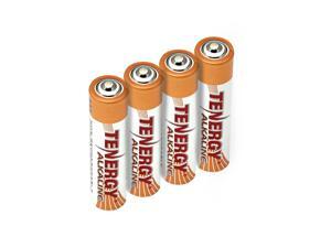 Tenergy 1.5V AAA Alkaline Battery, High Performance AAA Non-Rechargeable Batteries for Clocks, Remotes, Toys & Electronic Devices, Replacement AAA Cell Batteries, 4-Pack Tenergy 1.5V AAA Alkaline Battery, High Performance AAA Non-Rechargeable Batteries for Clocks, Remotes, Toys & Electronic Devices, Replacement AAA Cell Batteries, 4-Pack