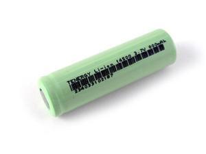 Tenergy Li-Ion 14500 Cylindrical 3.7V 800mAh Flat Top Rechargeable Battery - No Tabs (UL Listed) Tenergy Li-Ion 14500 Cylindrical 3.7V 800mAh Flat Top Rechargeable Battery - No Tabs (UL Listed)