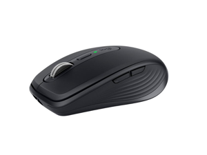 Logitech MX Anywhere 3 Mouse - Darkfield - Wireless - Bluetooth - Yes - Graphite - USB Type A - 4000 dpi - Scroll Wheel - 6 Button(s) - Right-handed Only