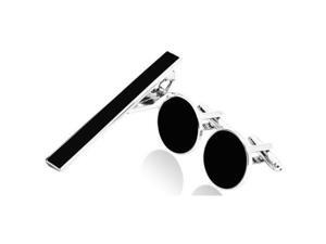 Classic Tie Clip for Men Including Cufflinks Classic Tie Clip for Men Including Cufflinks