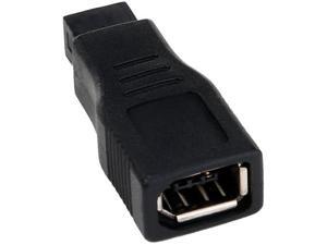 Pearstone 6-pin FireWire-400 to 9-pin FireWire-800 Adapter