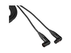 Kopul Studio Elite 4000 Series Angled XLR-M to Angled XLR-F Microphone Cable - 20' (6.1 m) Black Kopul Studio Elite 4000 Series Angled XLR-M to Angled XLR-F Microphone Cable - 20' (6.1 m) Black