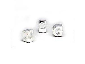Cheneya Sterling Silver Initial Bead, "G" - Brand Compatible Cheneya Sterling Silver Initial Bead, "G" - Brand Compatible