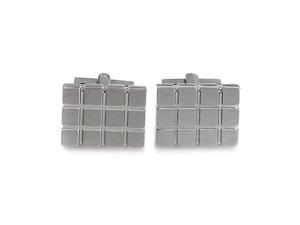 Stainless Steel Cuff Links by Dyberg/Kern Jim Brushed Collection Stainless Steel Cuff Links by Dyberg/Kern Jim Brushed Collection