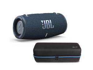 JBL Xtreme 3 Blue Portable Bluetooth Speaker w/divvi! Hardshell Case Kit