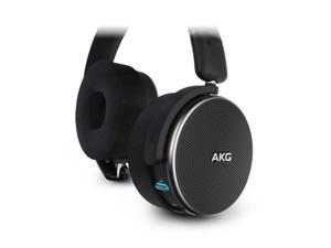 AKG N60NC On-Ear Noise-Cancelling Bluetooth Headphones with Built-In Remote and Mic (Black)